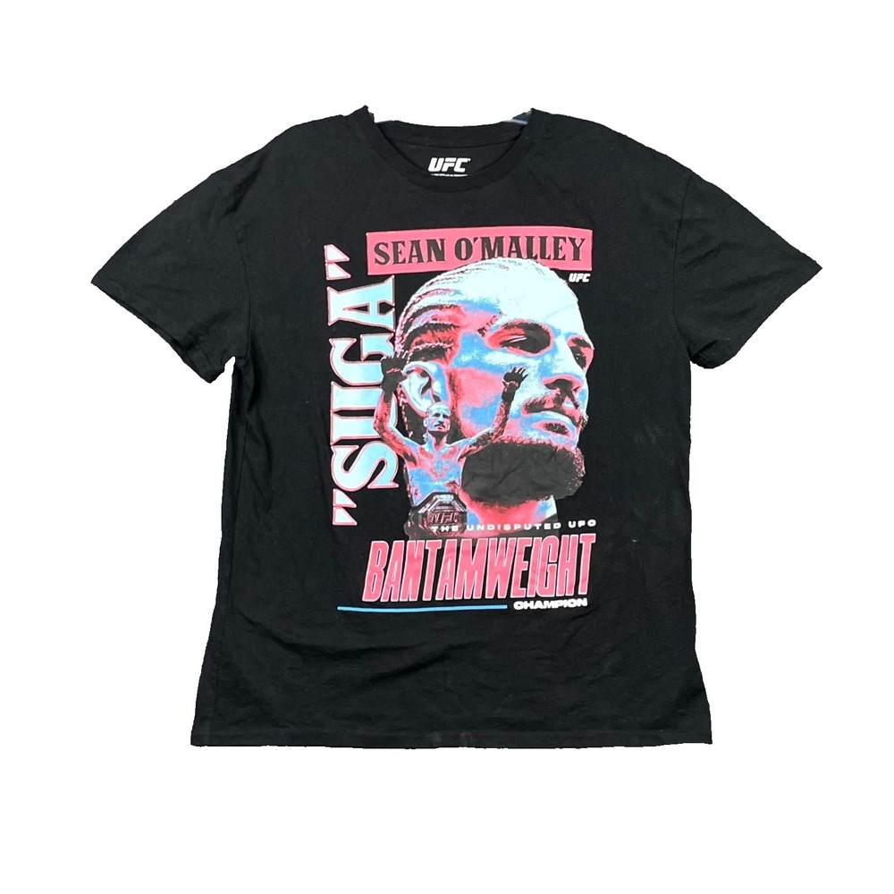 UFC Suga Sean O' Malley T Shirt Mens XL Cotton Crew Neck Pullover Performance